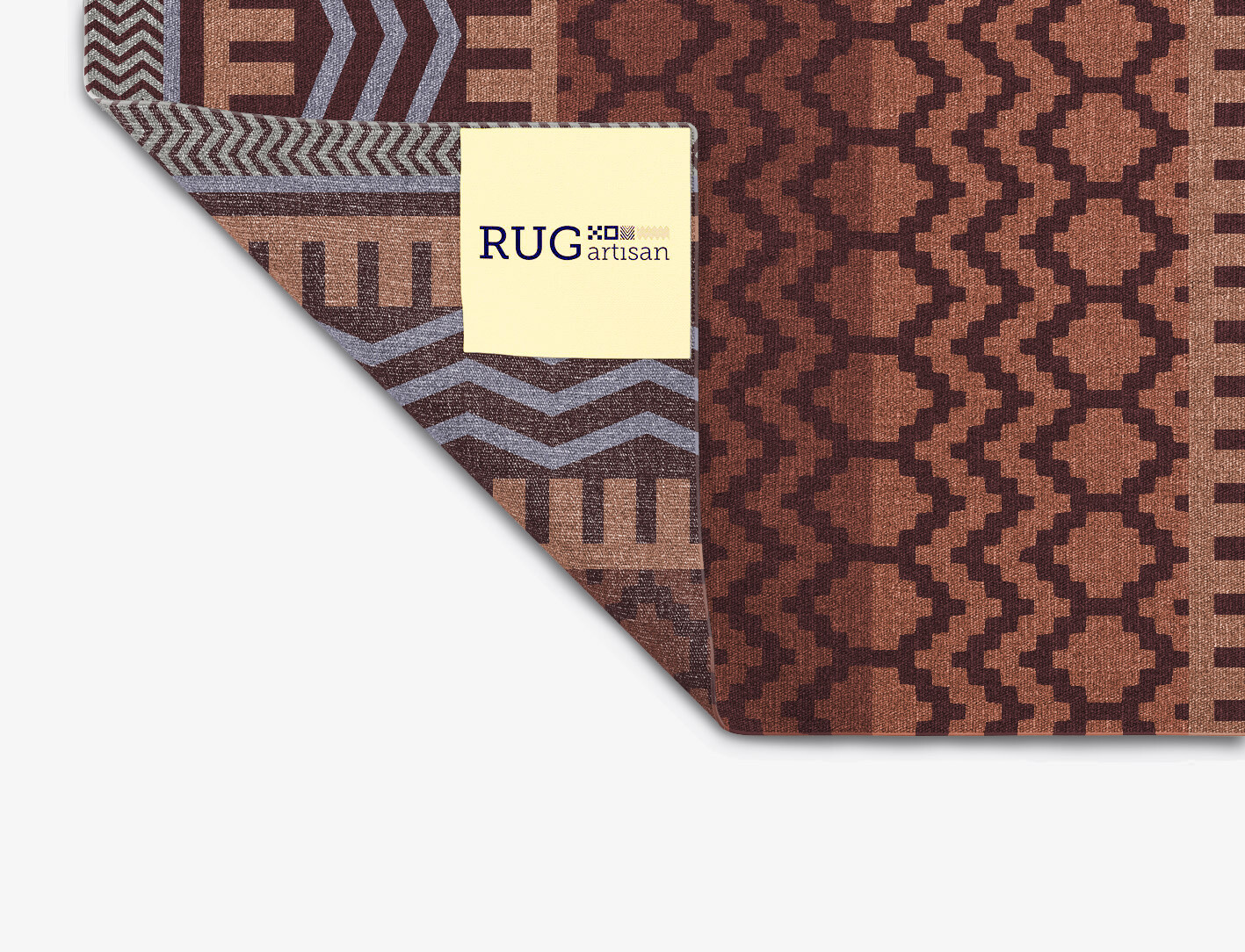 Kanon Flatweaves Square Flatweave New Zealand Wool Custom Rug by Rug Artisan
