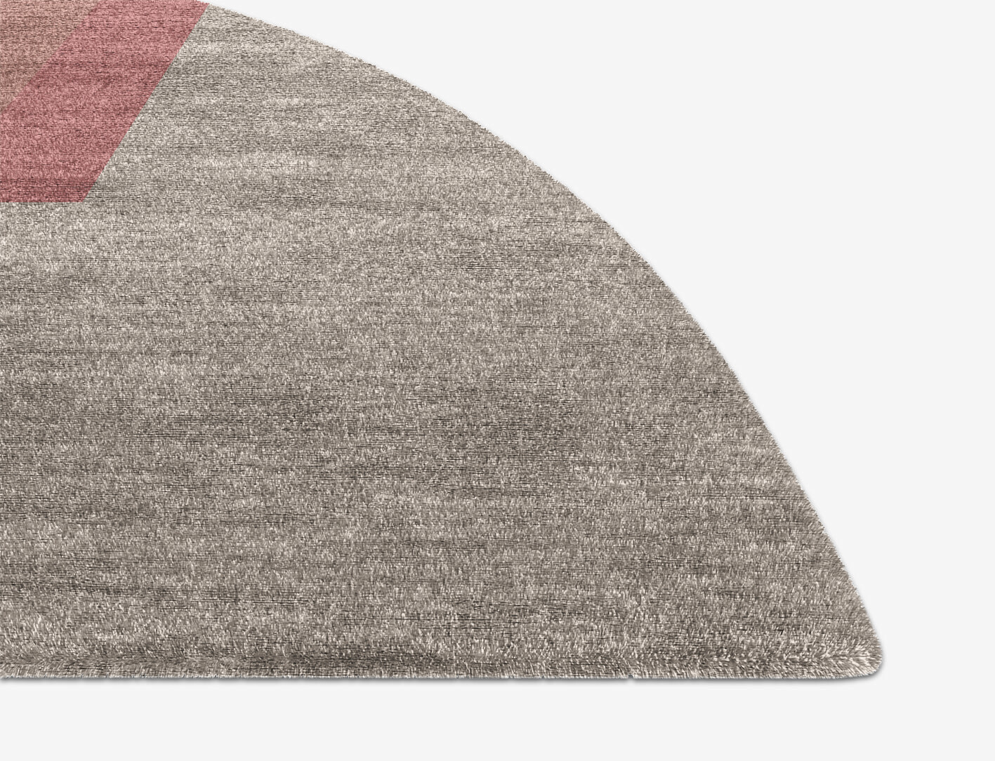 Kaukai  Halfmoon Hand Knotted Bamboo Silk Custom Rug by Rug Artisan
