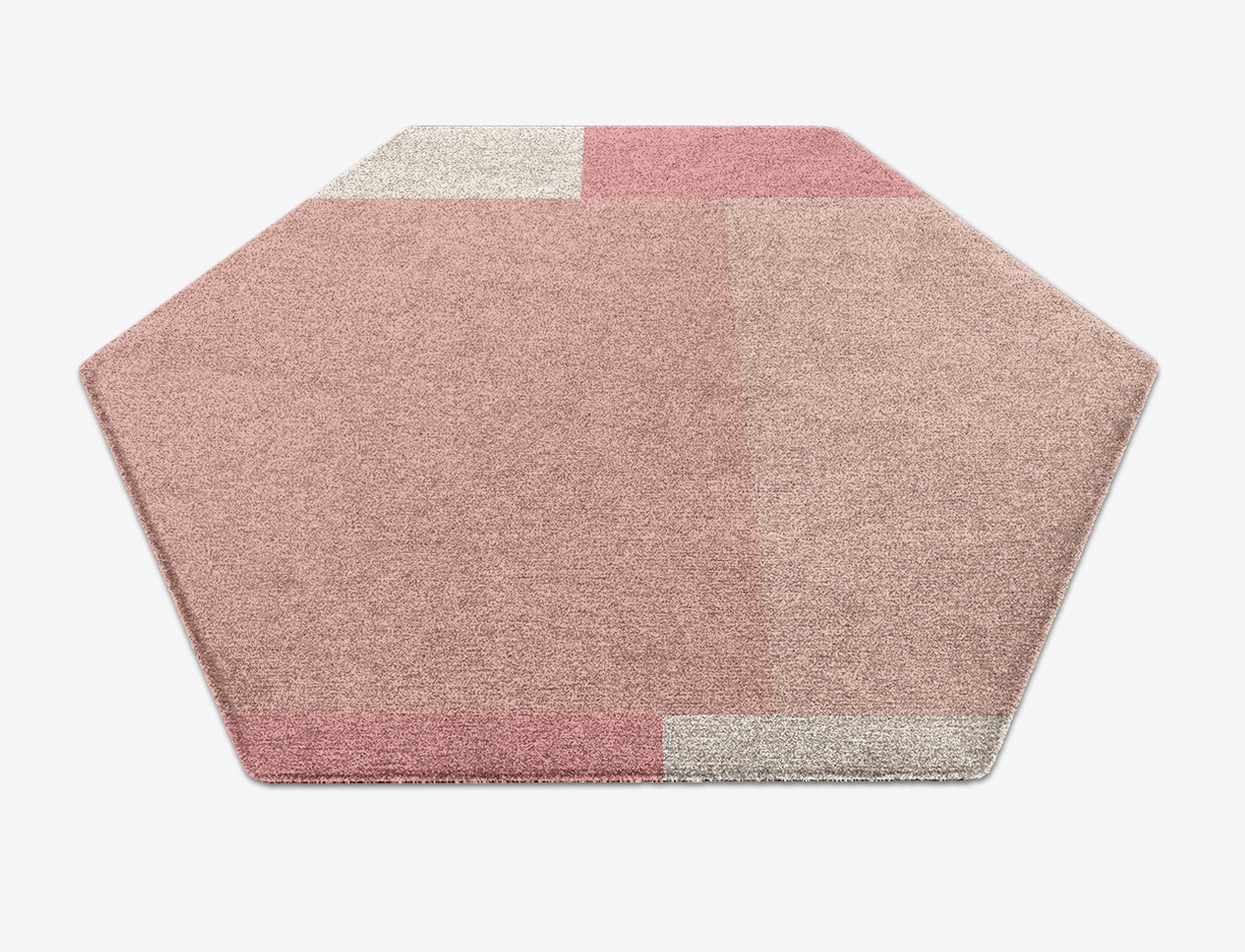Kaukai  Hexagon Hand Knotted Tibetan Wool Custom Rug by Rug Artisan