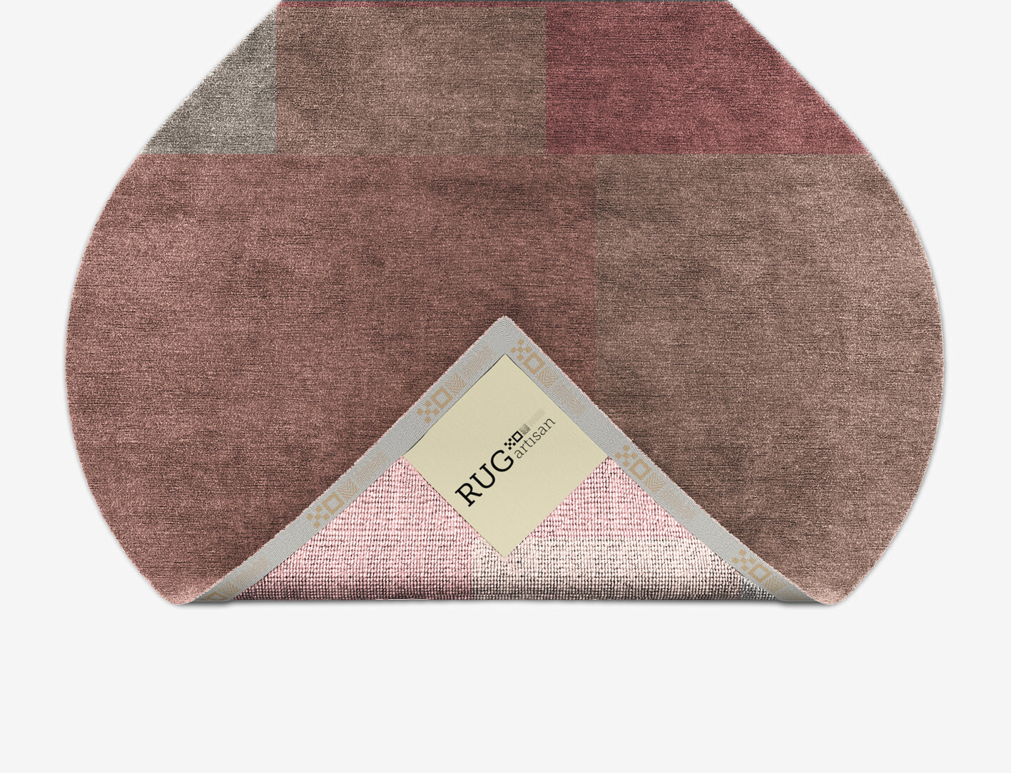 Kaukai  Ogee Hand Knotted Bamboo Silk Custom Rug by Rug Artisan
