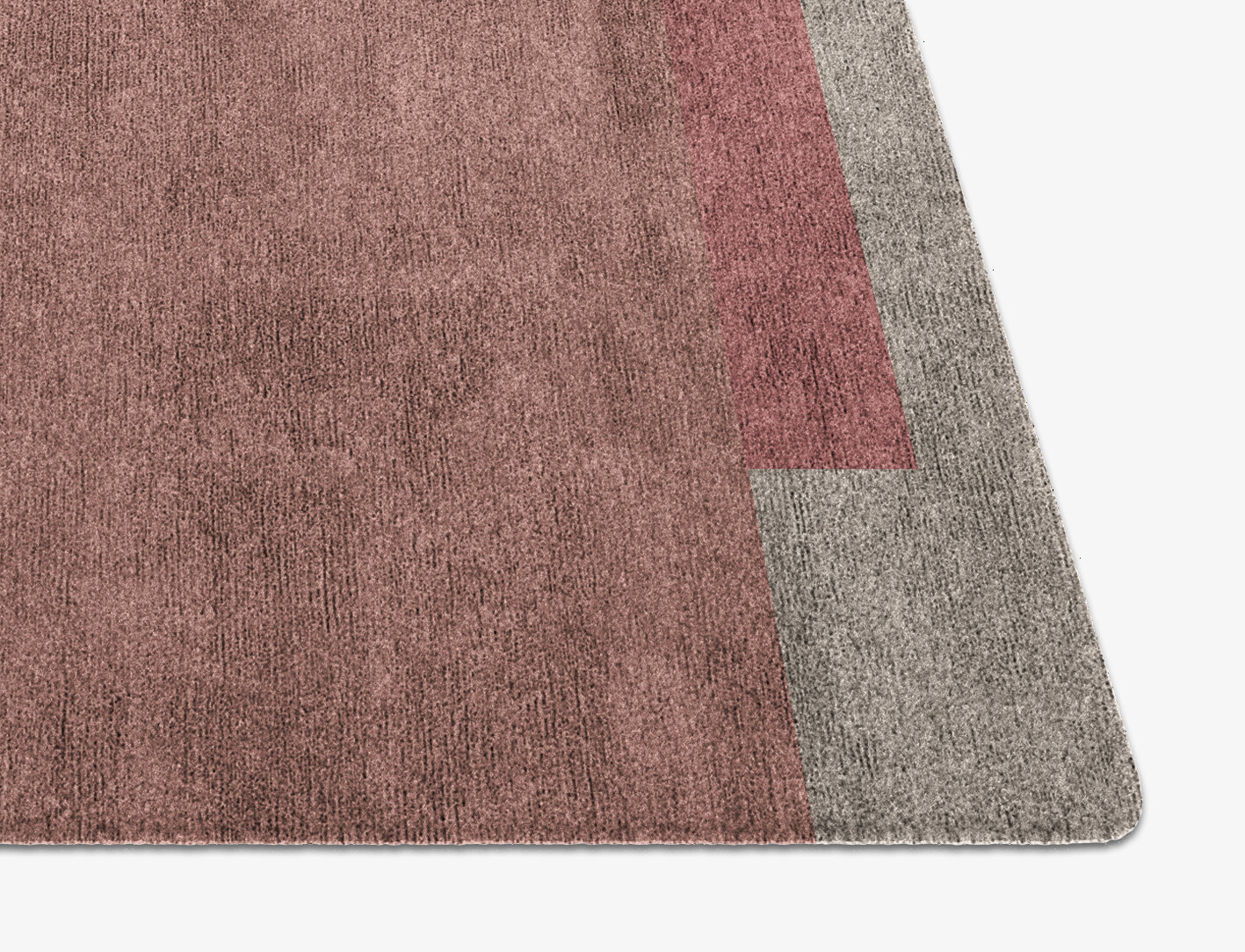Kaukai  Square Hand Knotted Bamboo Silk Custom Rug by Rug Artisan