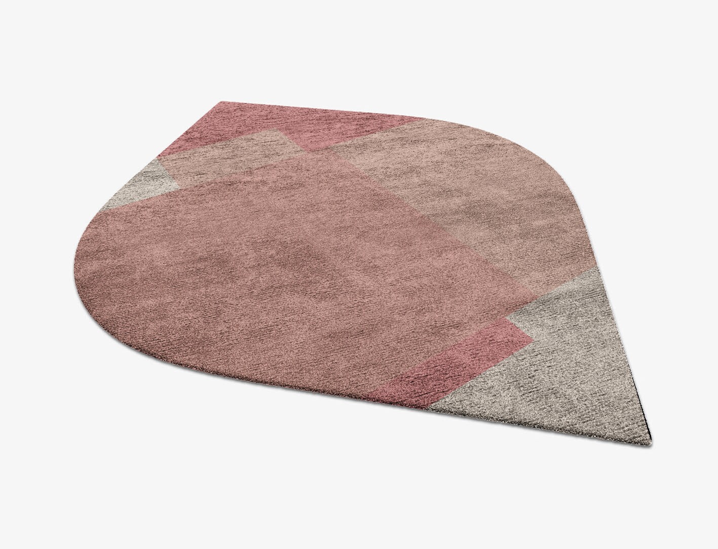 Kaukai  Ogee Hand Tufted Bamboo Silk Custom Rug by Rug Artisan
