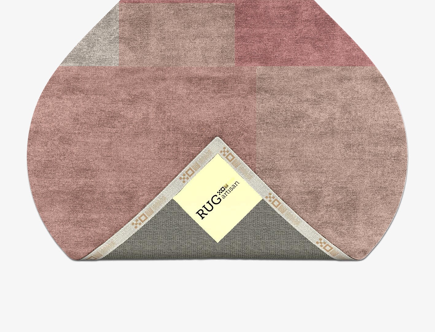 Kaukai  Ogee Hand Tufted Bamboo Silk Custom Rug by Rug Artisan