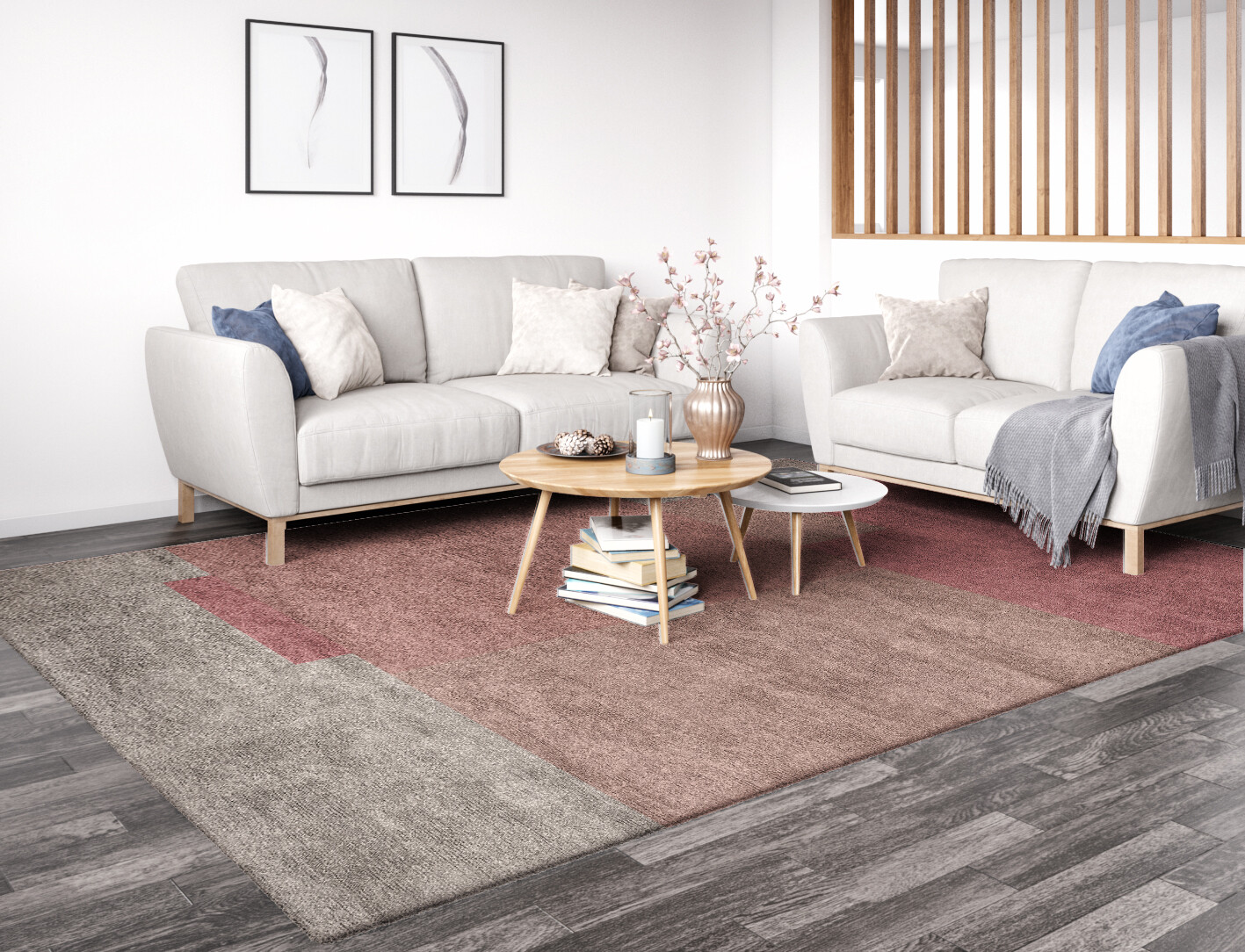 Kaukai  Rectangle Hand Tufted Bamboo Silk Custom Rug by Rug Artisan