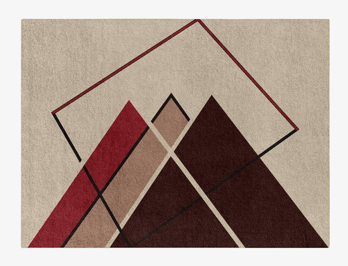 Kef Abstract Rectangle Hand Tufted Pure Wool Custom Rug by Rug Artisan