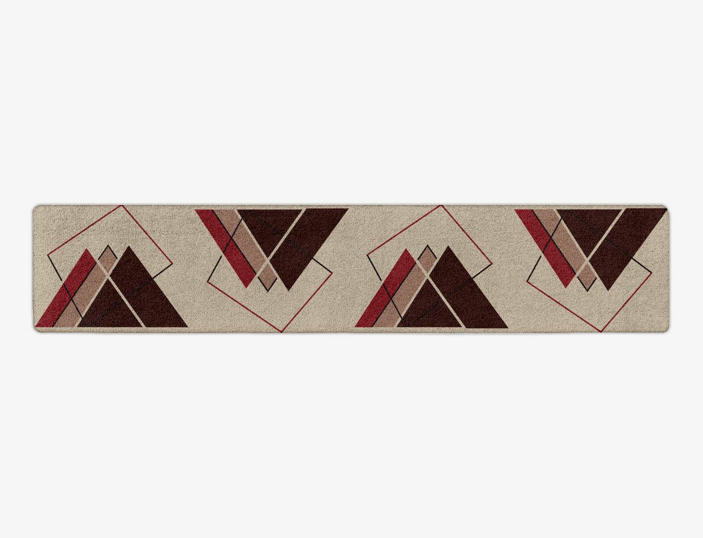 Kef Abstract Runner Hand Tufted Pure Wool Custom Rug by Rug Artisan