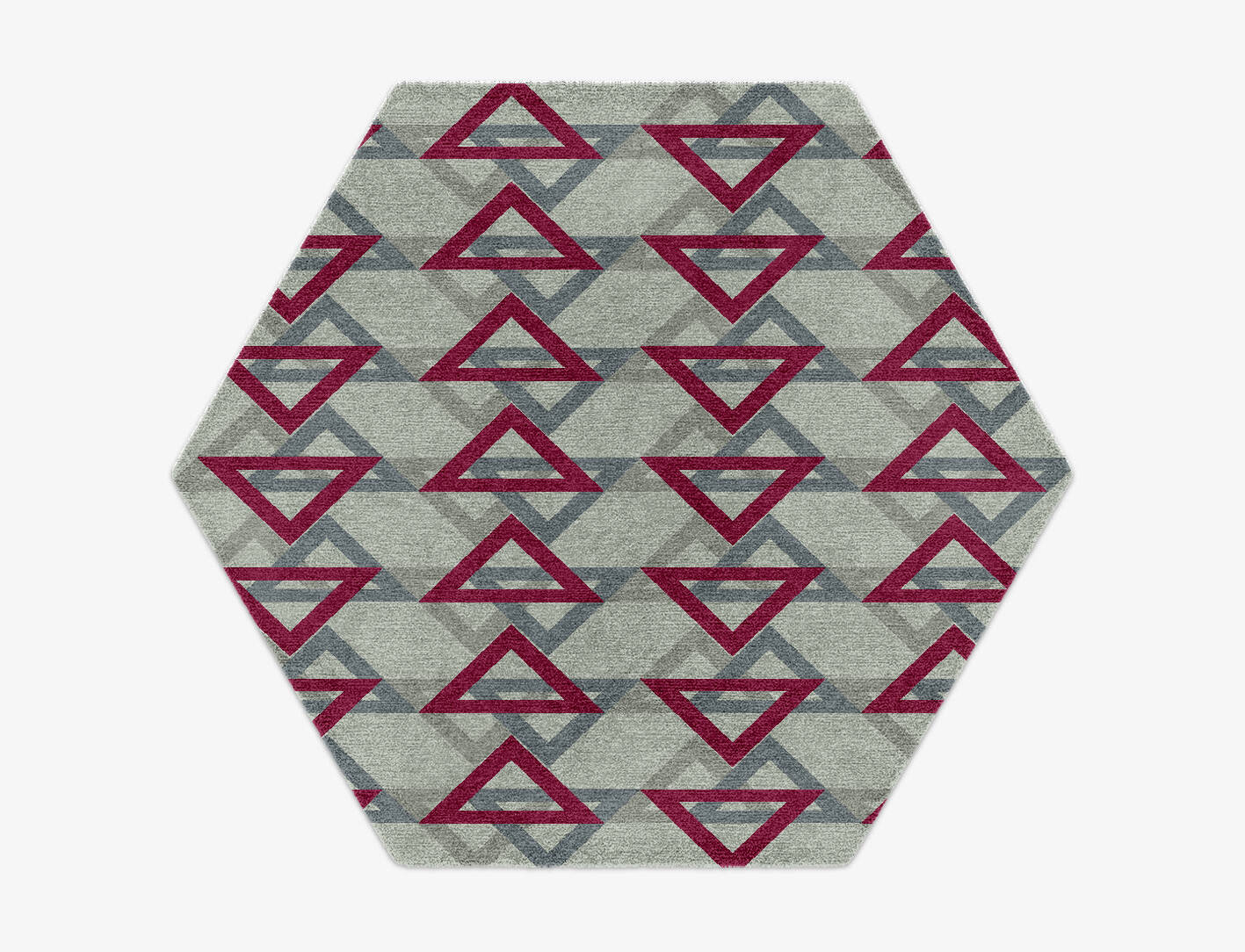 Kerchief Kids Hexagon Hand Knotted Tibetan Wool Custom Rug by Rug Artisan