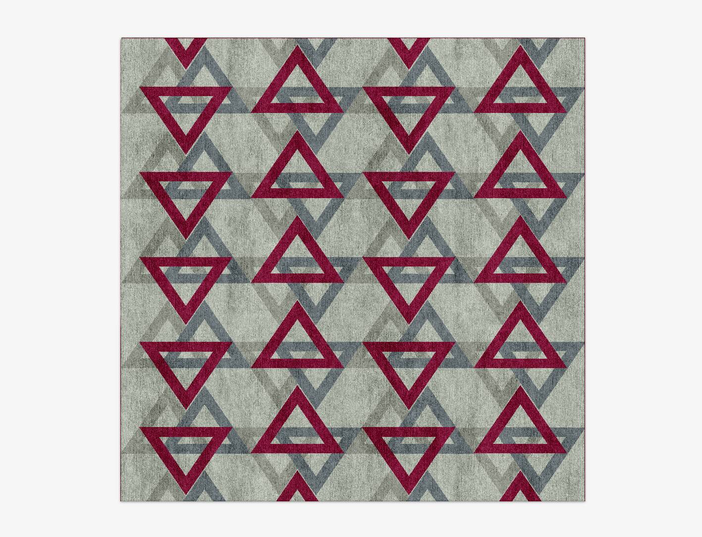 Kerchief Kids Square Hand Knotted Bamboo Silk Custom Rug by Rug Artisan
