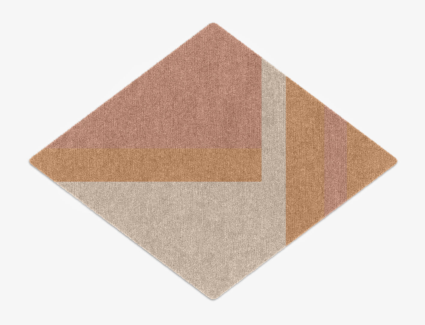 Kilig  Diamond Hand Knotted Tibetan Wool Custom Rug by Rug Artisan