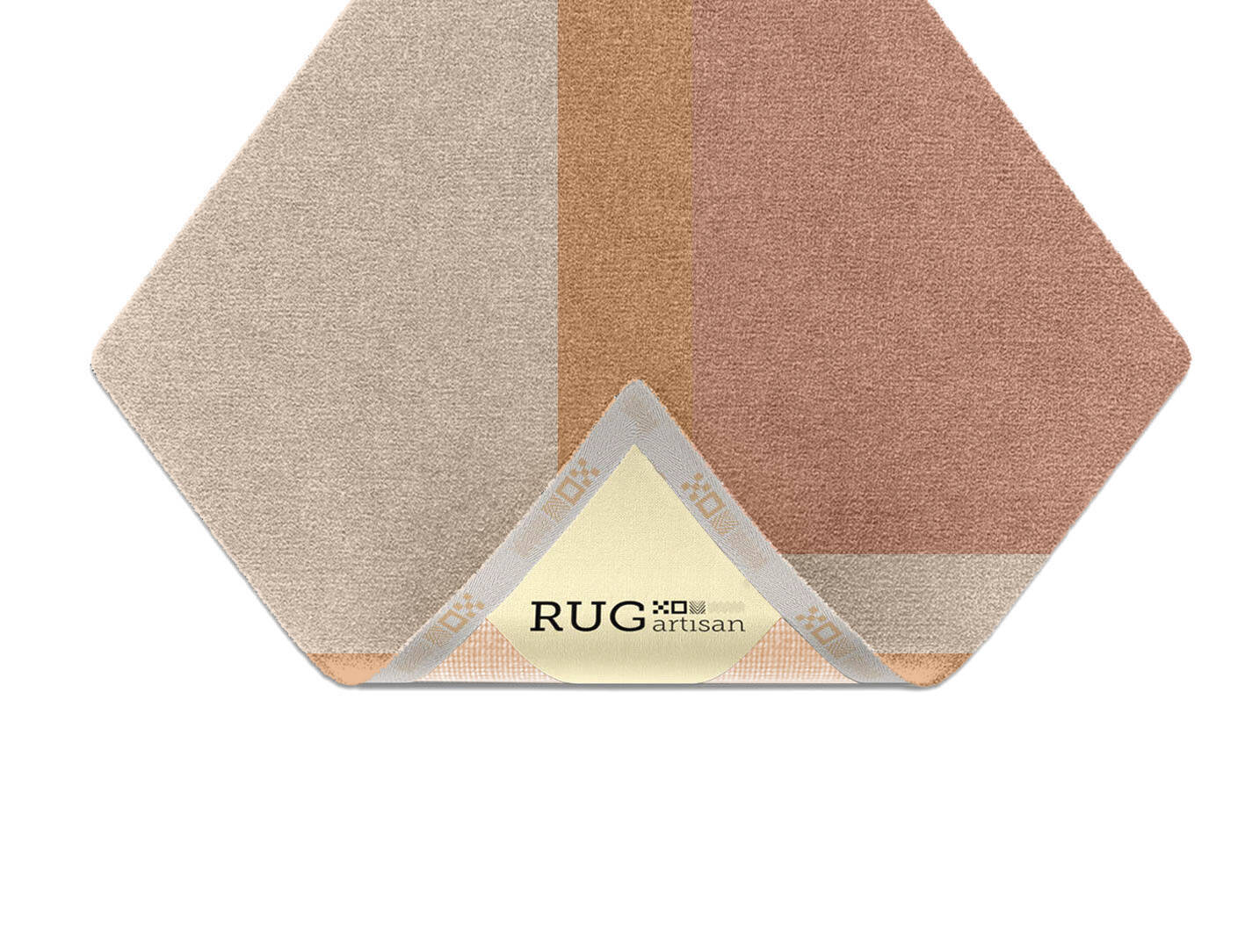 Kilig  Diamond Hand Knotted Tibetan Wool Custom Rug by Rug Artisan