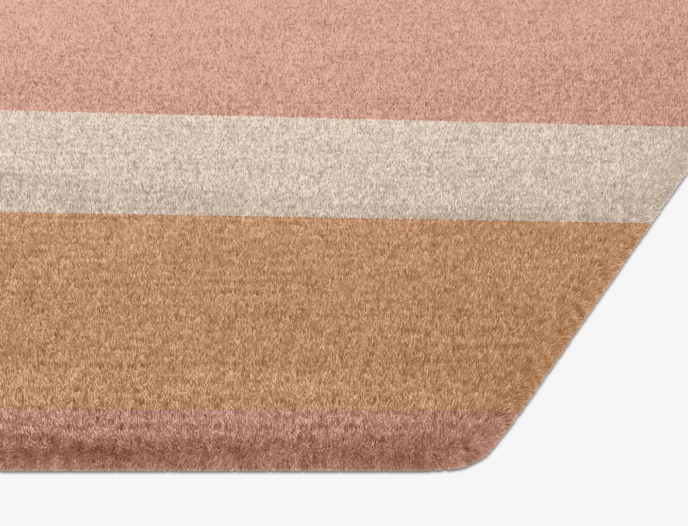 Kilig  Hexagon Hand Knotted Tibetan Wool Custom Rug by Rug Artisan