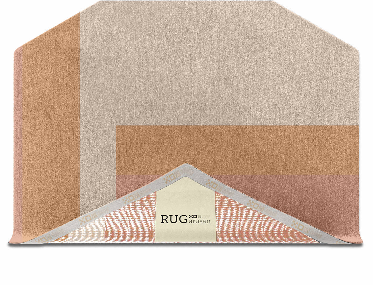 Kilig  Hexagon Hand Knotted Tibetan Wool Custom Rug by Rug Artisan