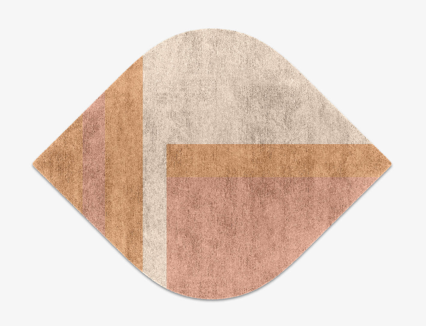 Kilig  Ogee Hand Knotted Bamboo Silk Custom Rug by Rug Artisan