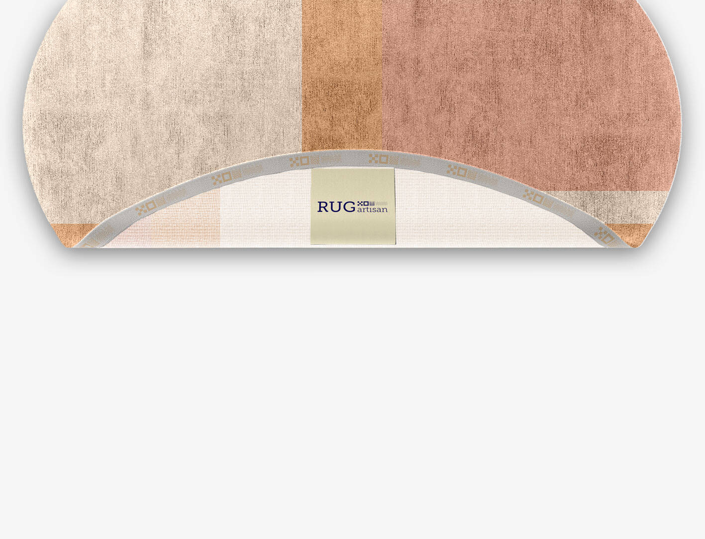 Kilig  Oval Hand Knotted Bamboo Silk Custom Rug by Rug Artisan