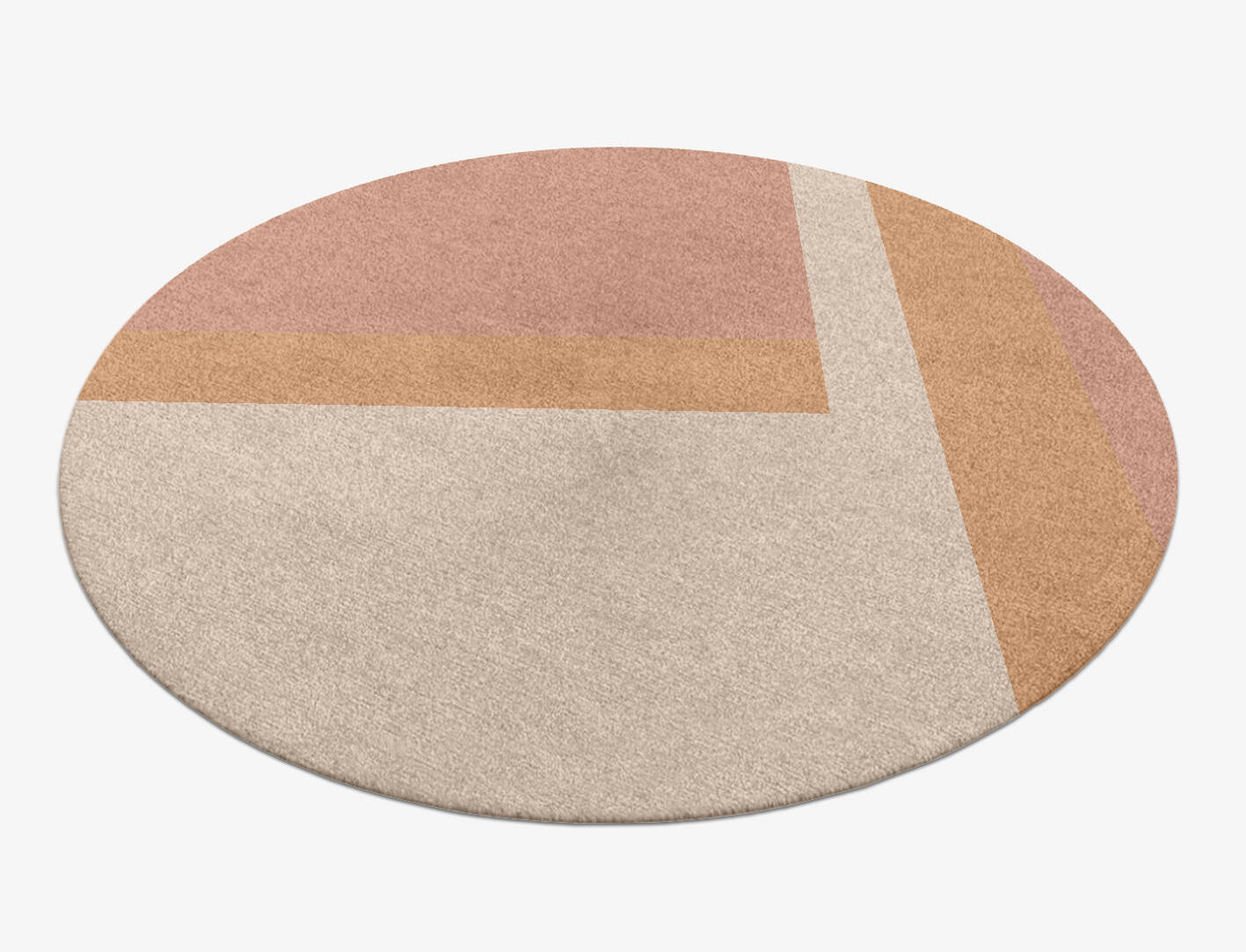 Kilig  Round Hand Knotted Tibetan Wool Custom Rug by Rug Artisan