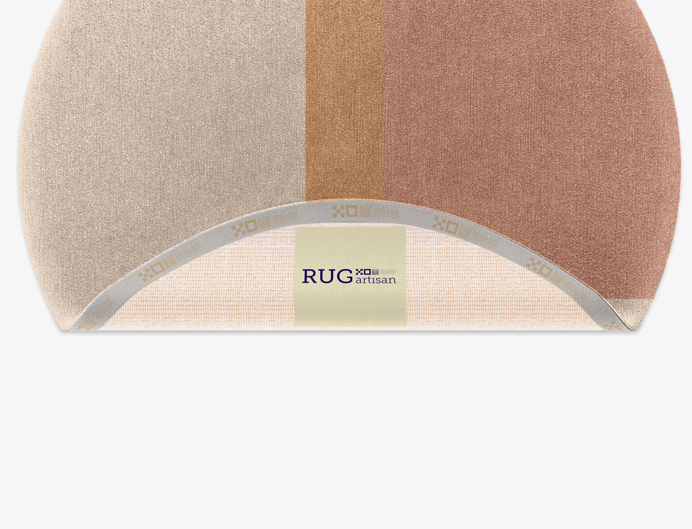 Kilig  Round Hand Knotted Tibetan Wool Custom Rug by Rug Artisan