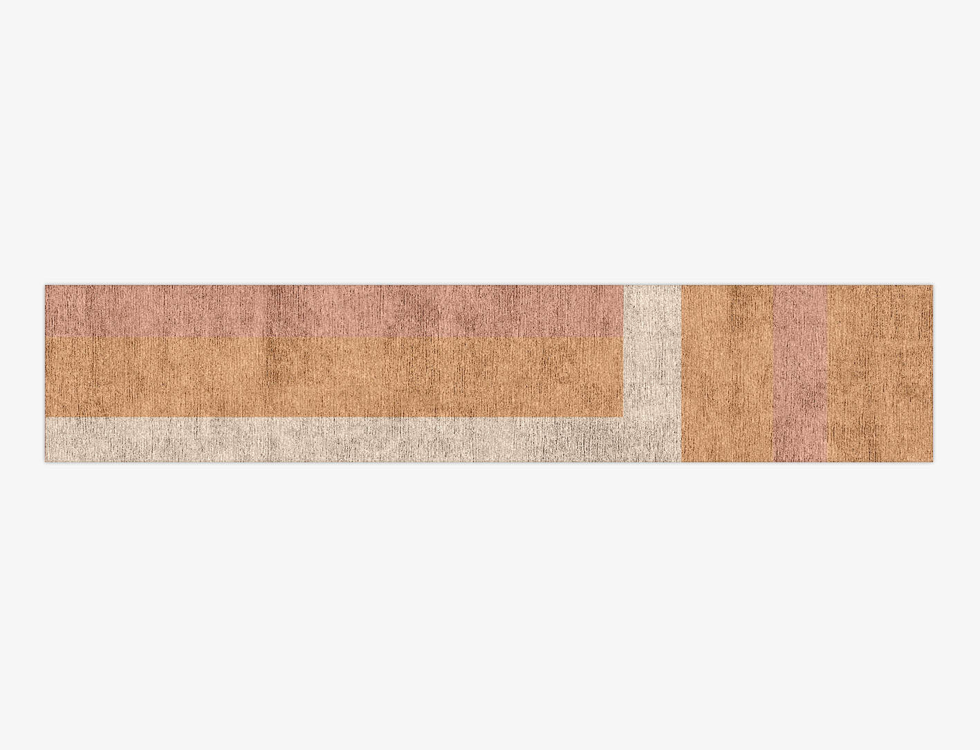 Kilig  Runner Hand Knotted Bamboo Silk Custom Rug by Rug Artisan