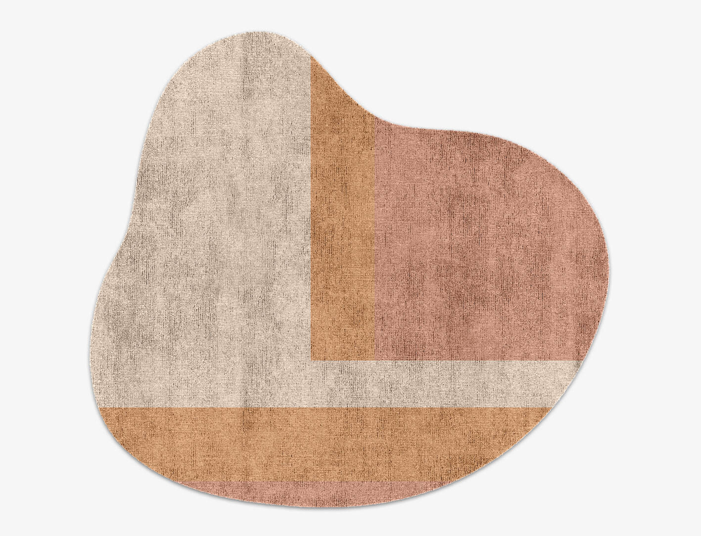 Kilig  Splash Hand Knotted Bamboo Silk Custom Rug by Rug Artisan