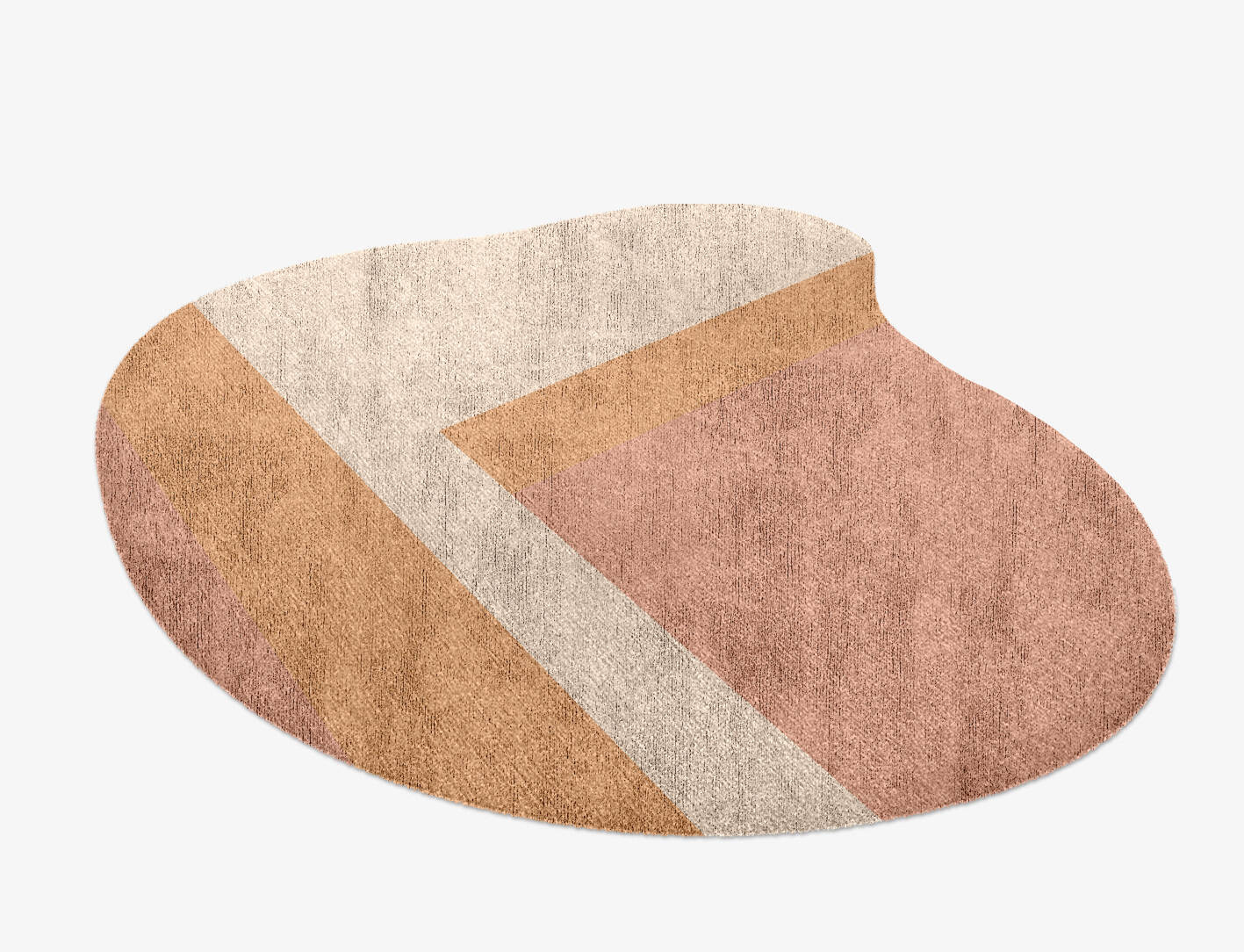 Kilig  Splash Hand Knotted Bamboo Silk Custom Rug by Rug Artisan
