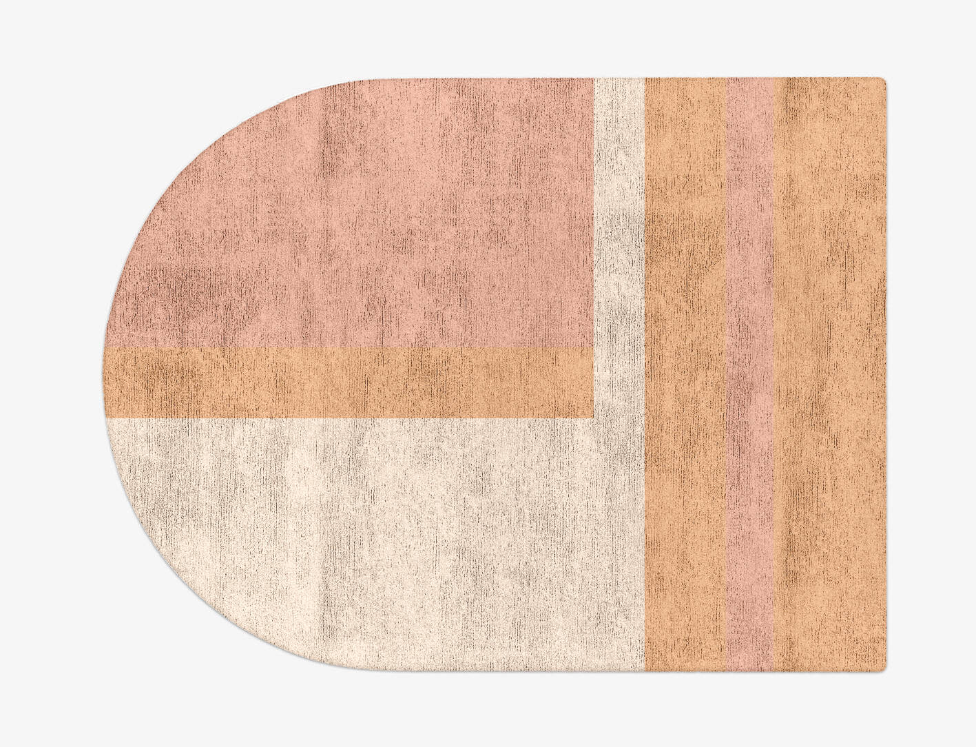 Kilig  Arch Hand Tufted Bamboo Silk Custom Rug by Rug Artisan