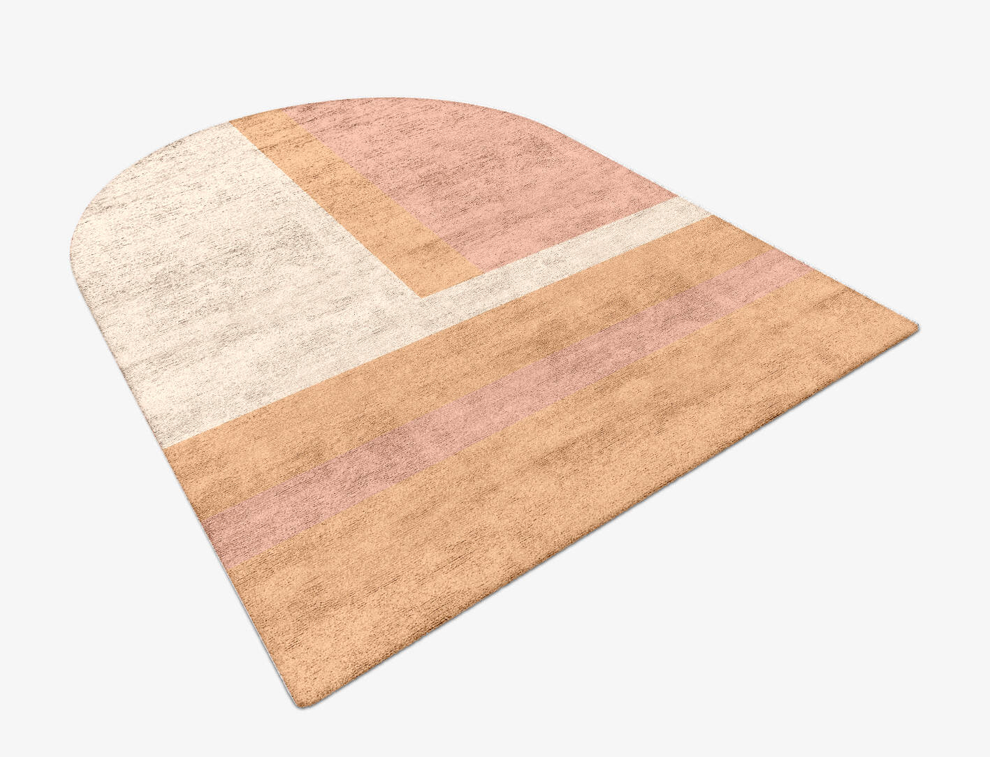 Kilig  Arch Hand Tufted Bamboo Silk Custom Rug by Rug Artisan