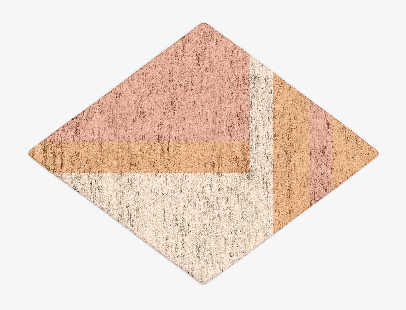 Kilig  Diamond Hand Tufted Bamboo Silk Custom Rug by Rug Artisan