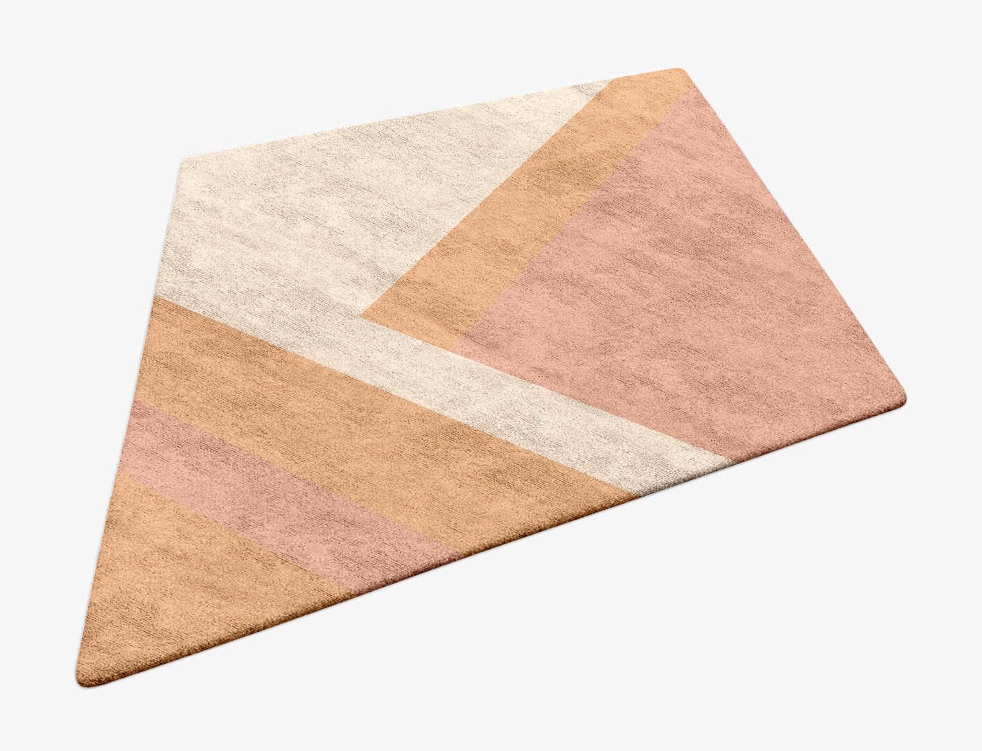 Kilig  Diamond Hand Tufted Bamboo Silk Custom Rug by Rug Artisan