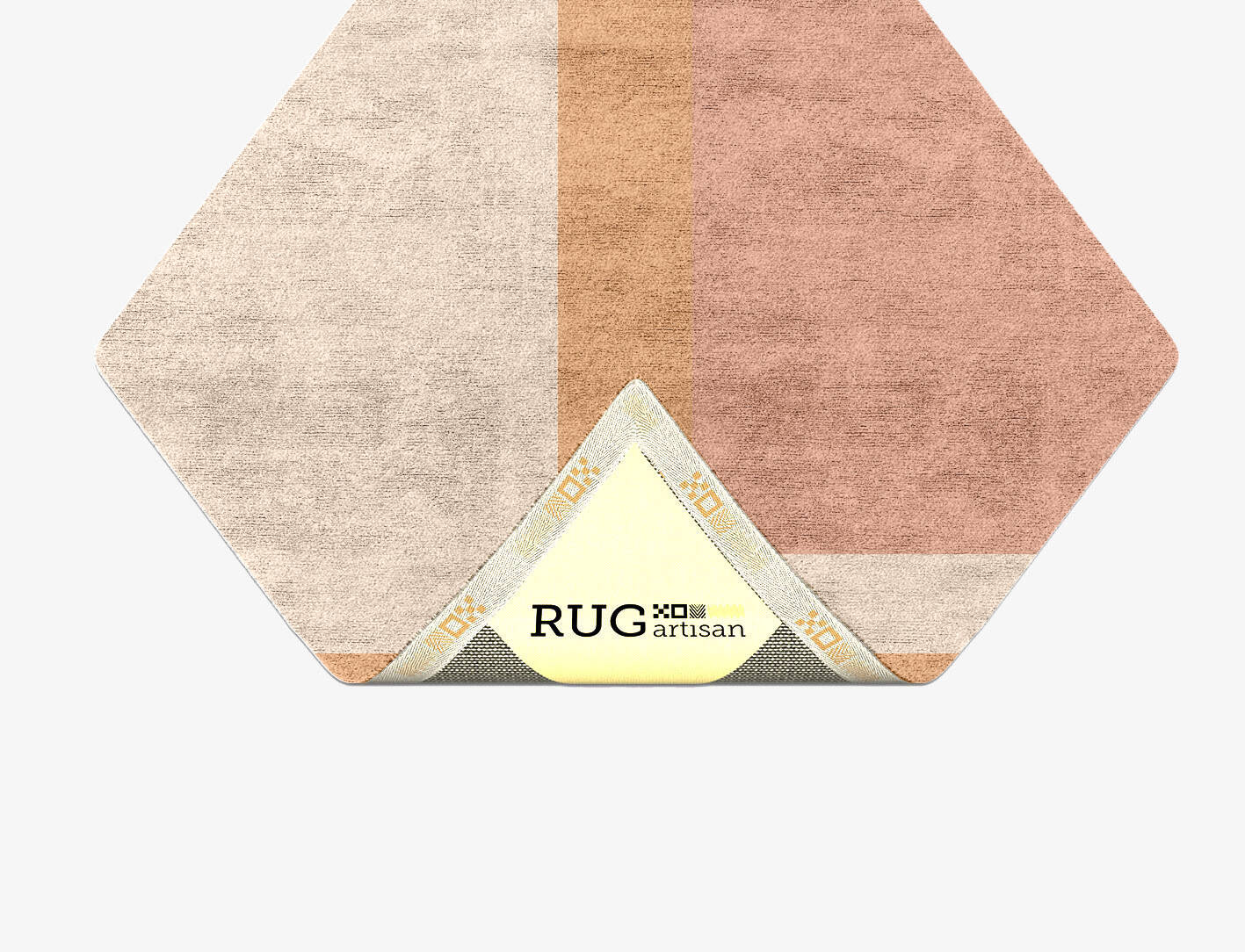 Kilig  Diamond Hand Tufted Bamboo Silk Custom Rug by Rug Artisan
