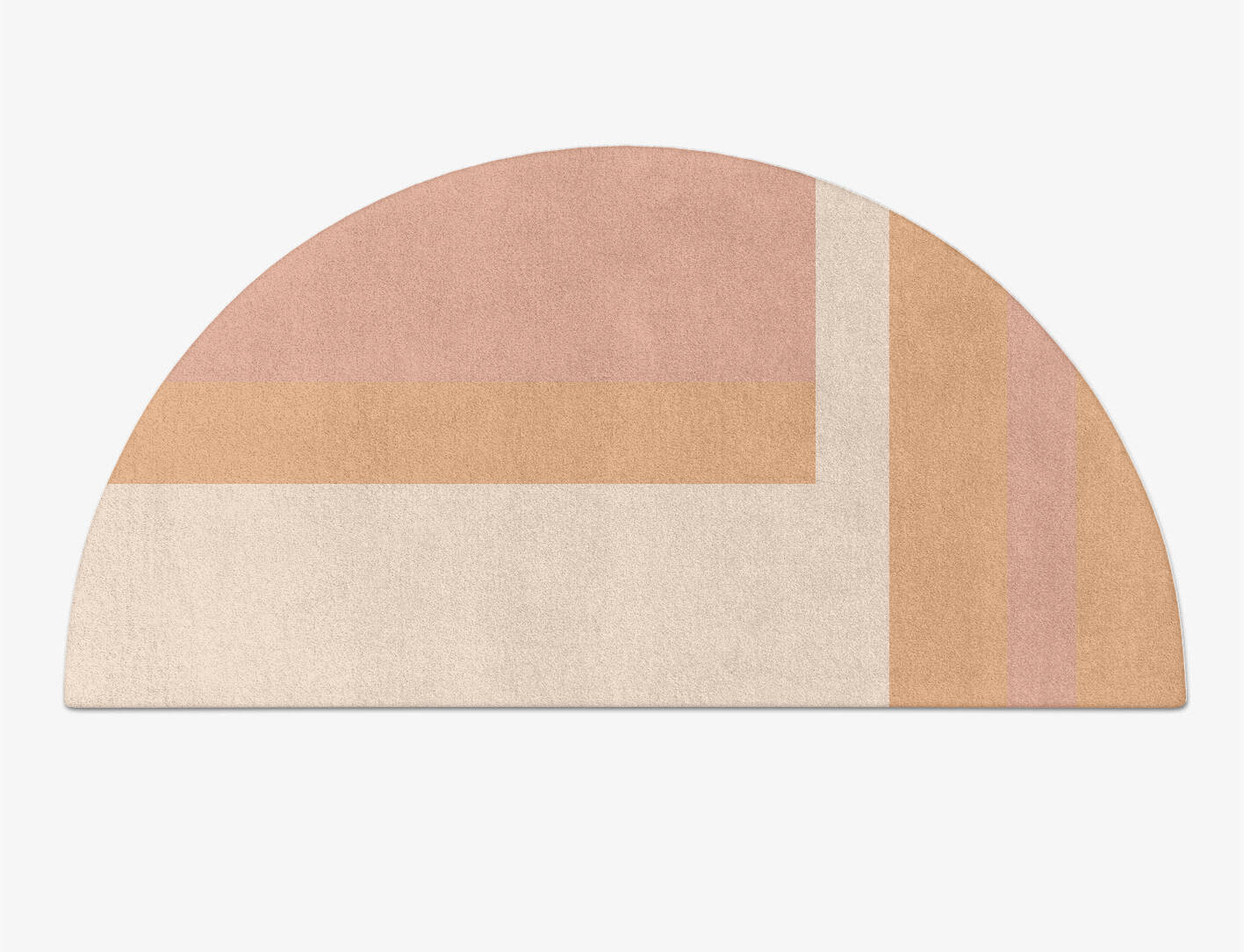 Kilig  Halfmoon Hand Tufted Pure Wool Custom Rug by Rug Artisan
