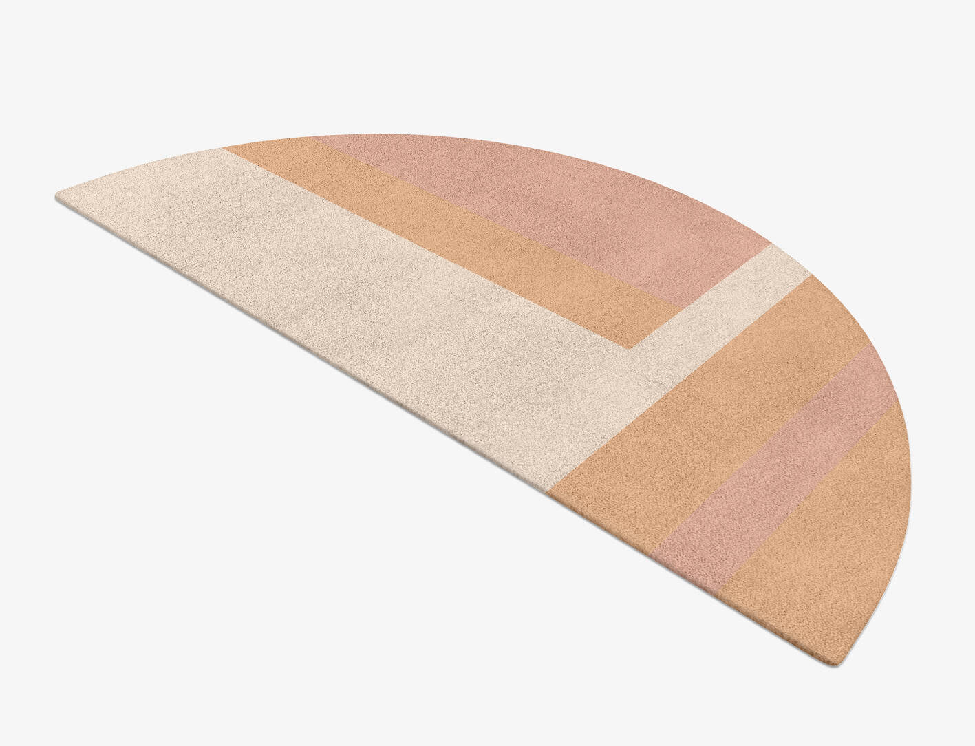 Kilig  Halfmoon Hand Tufted Pure Wool Custom Rug by Rug Artisan