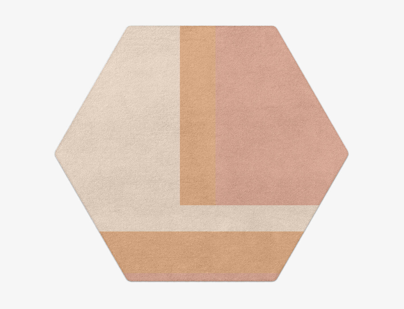 Kilig  Hexagon Hand Tufted Pure Wool Custom Rug by Rug Artisan