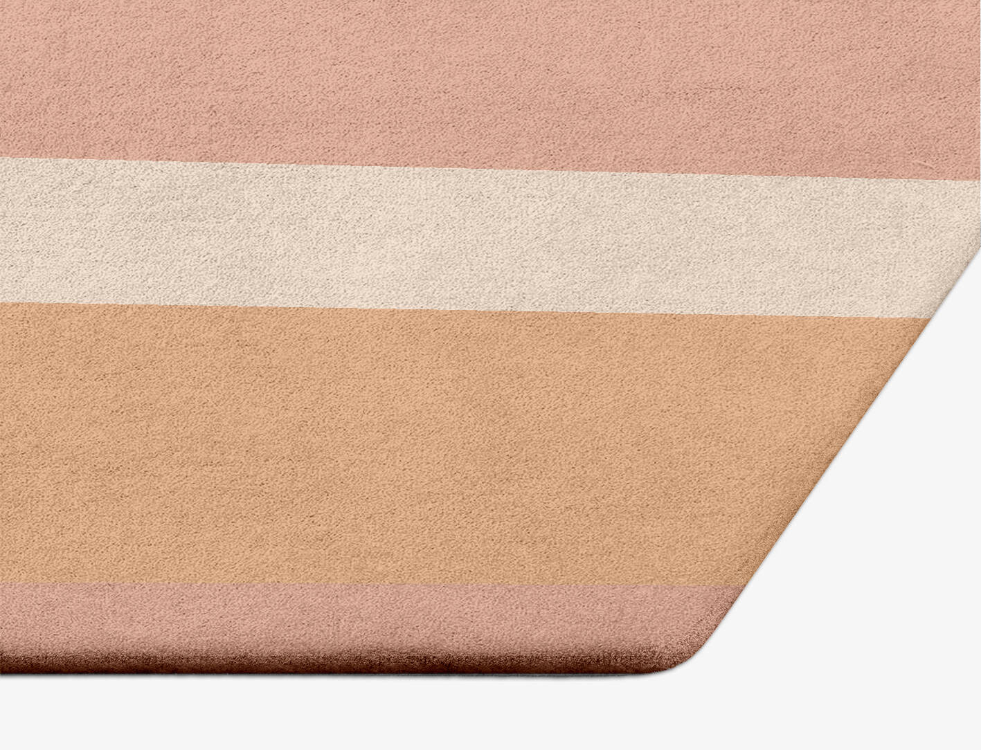 Kilig  Hexagon Hand Tufted Pure Wool Custom Rug by Rug Artisan