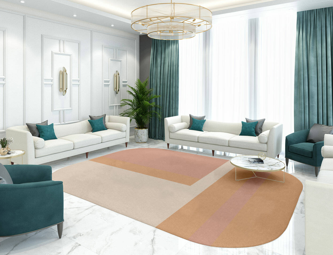 Kilig  Oblong Hand Tufted Pure Wool Custom Rug by Rug Artisan
