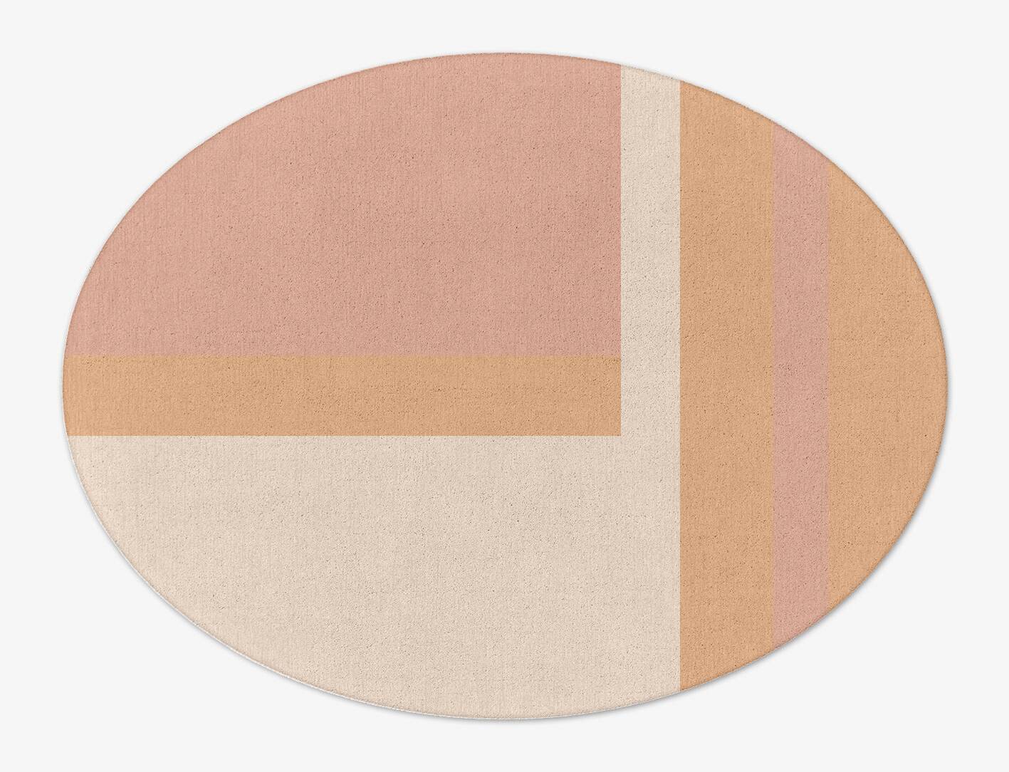Kilig  Oval Hand Tufted Pure Wool Custom Rug by Rug Artisan