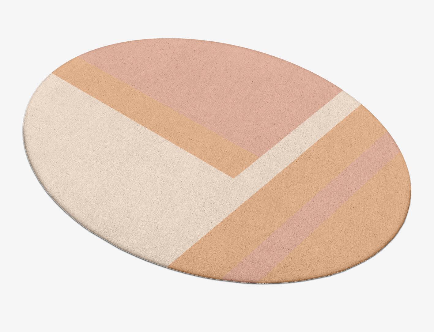 Kilig  Oval Hand Tufted Pure Wool Custom Rug by Rug Artisan
