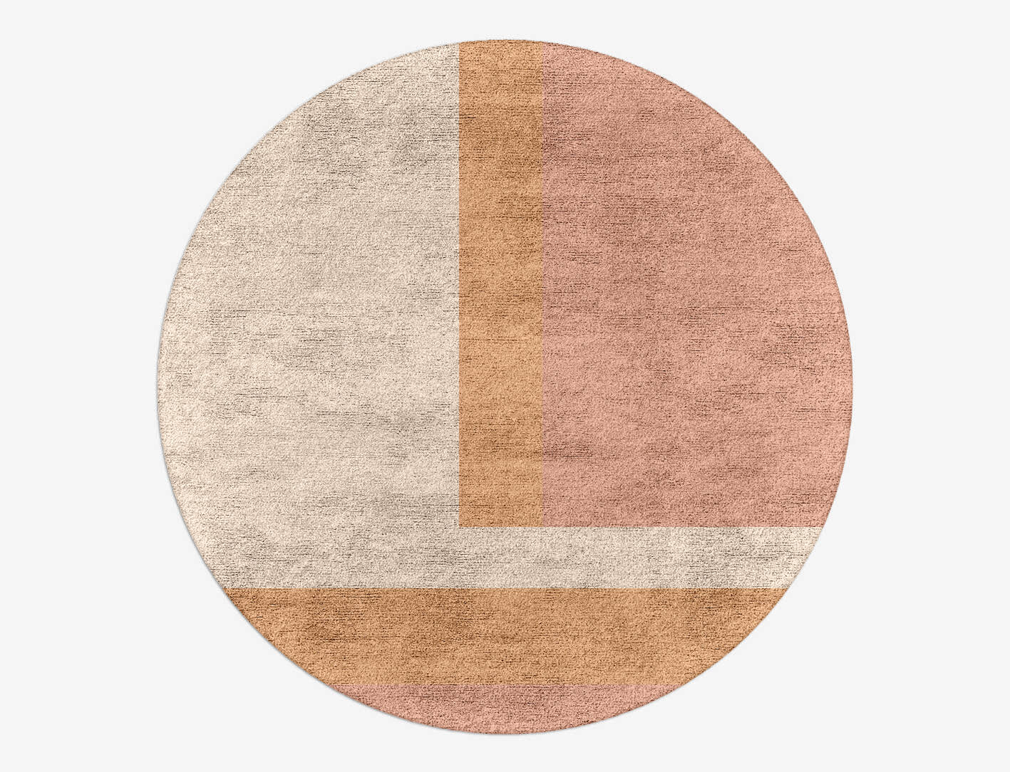 Kilig  Round Hand Tufted Bamboo Silk Custom Rug by Rug Artisan