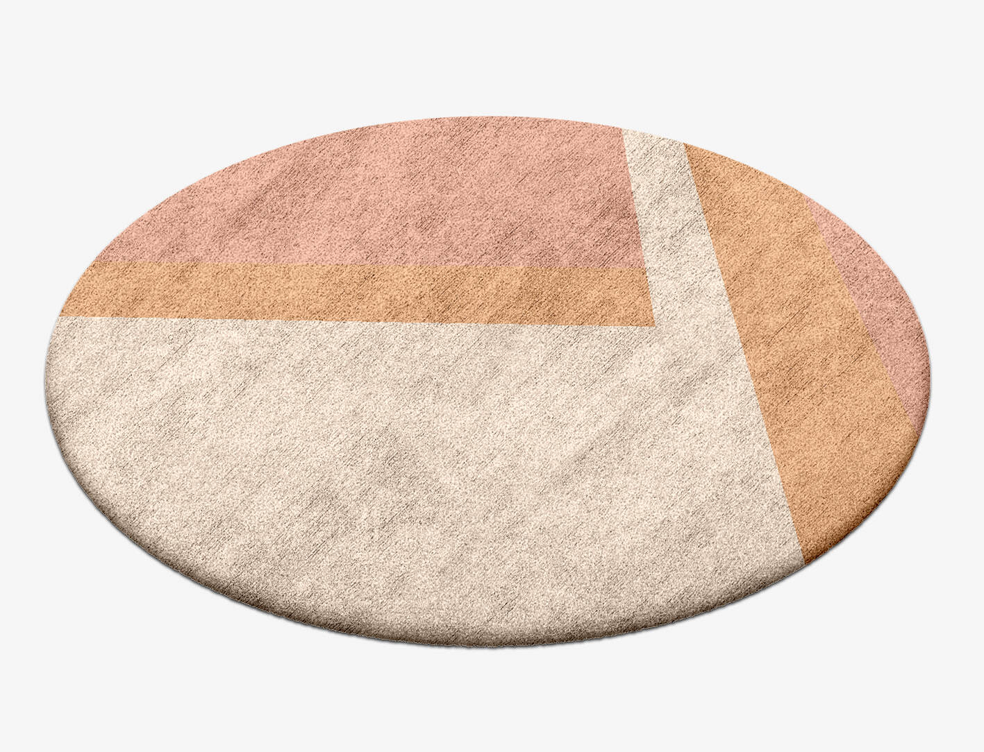 Kilig  Round Hand Tufted Bamboo Silk Custom Rug by Rug Artisan