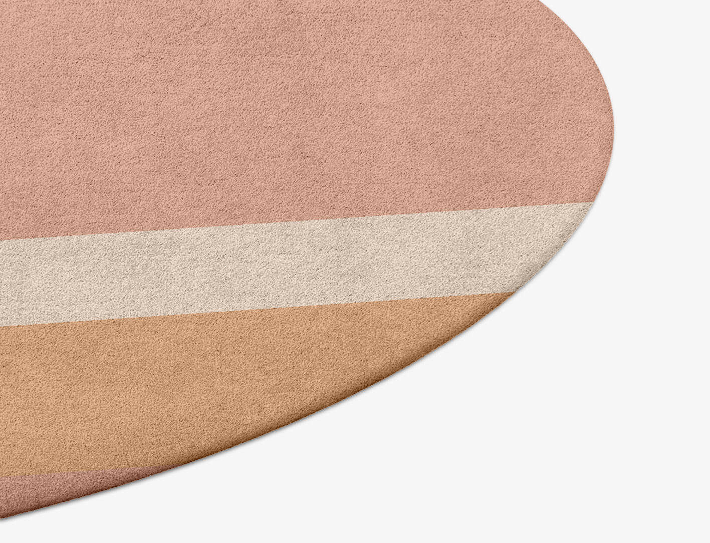 Kilig  Round Hand Tufted Pure Wool Custom Rug by Rug Artisan