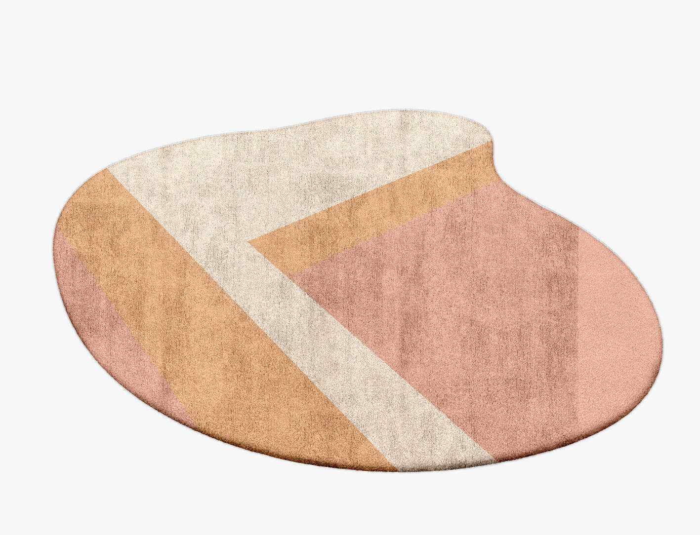 Kilig  Splash Hand Tufted Bamboo Silk Custom Rug by Rug Artisan