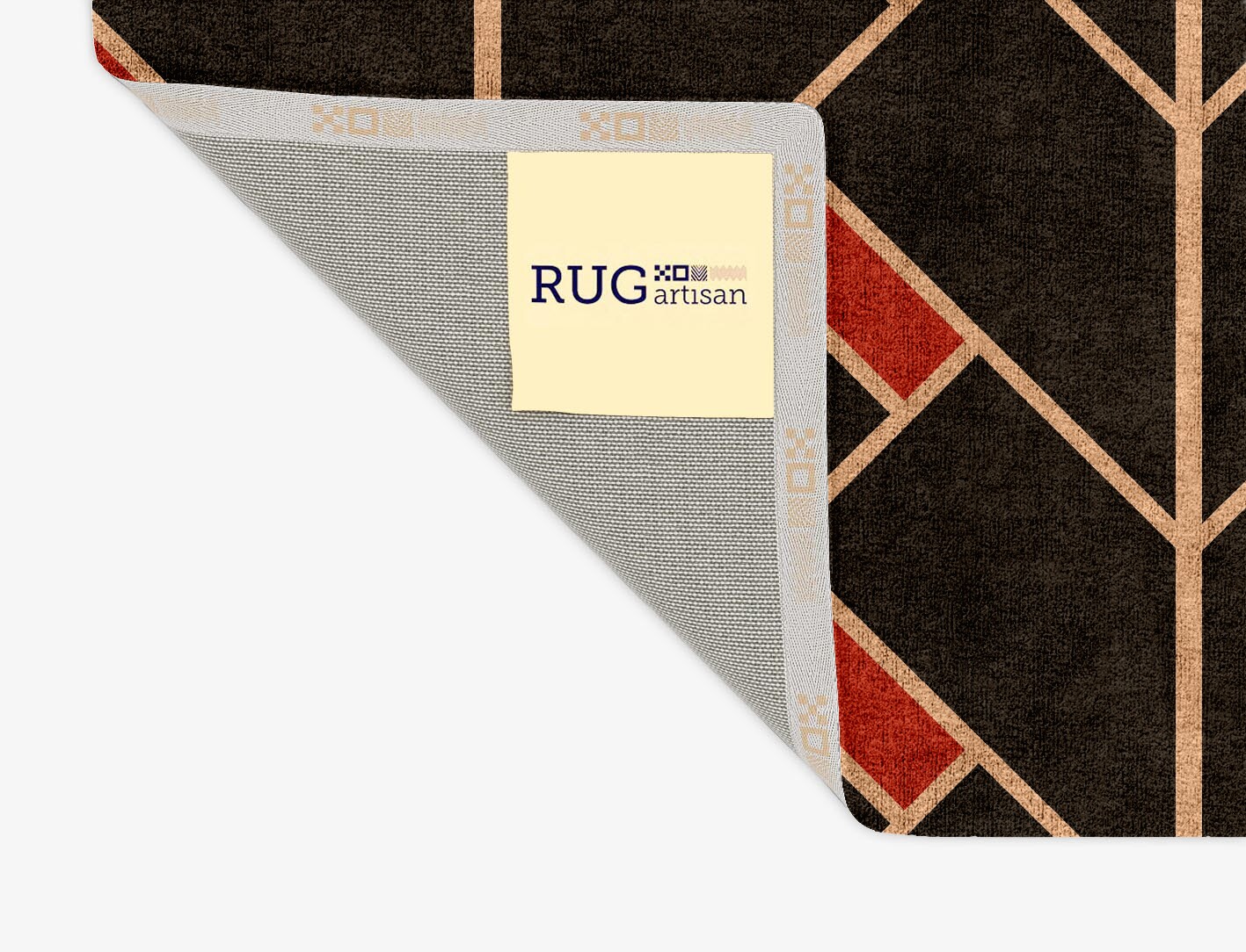 Kites Geometric Rectangle Hand Tufted Bamboo Silk Custom Rug by Rug Artisan