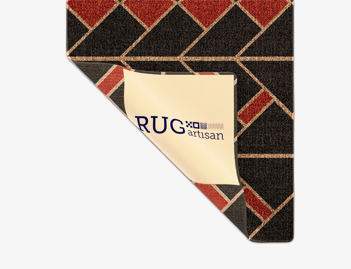 Kites Geometric Runner Outdoor Recycled Yarn Custom Rug by Rug Artisan