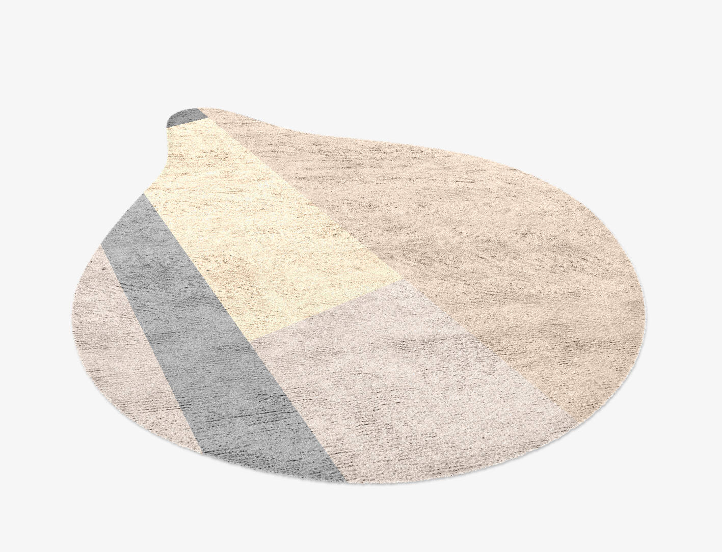 Kith  Drop Hand Knotted Bamboo Silk Custom Rug by Rug Artisan