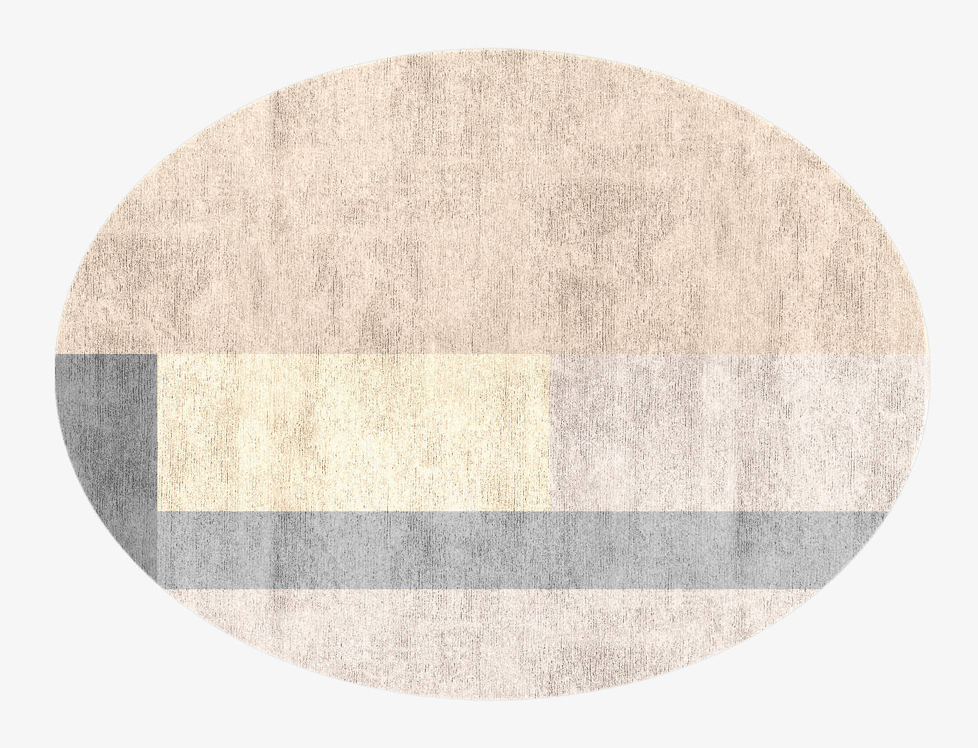 Kith  Oval Hand Knotted Bamboo Silk Custom Rug by Rug Artisan