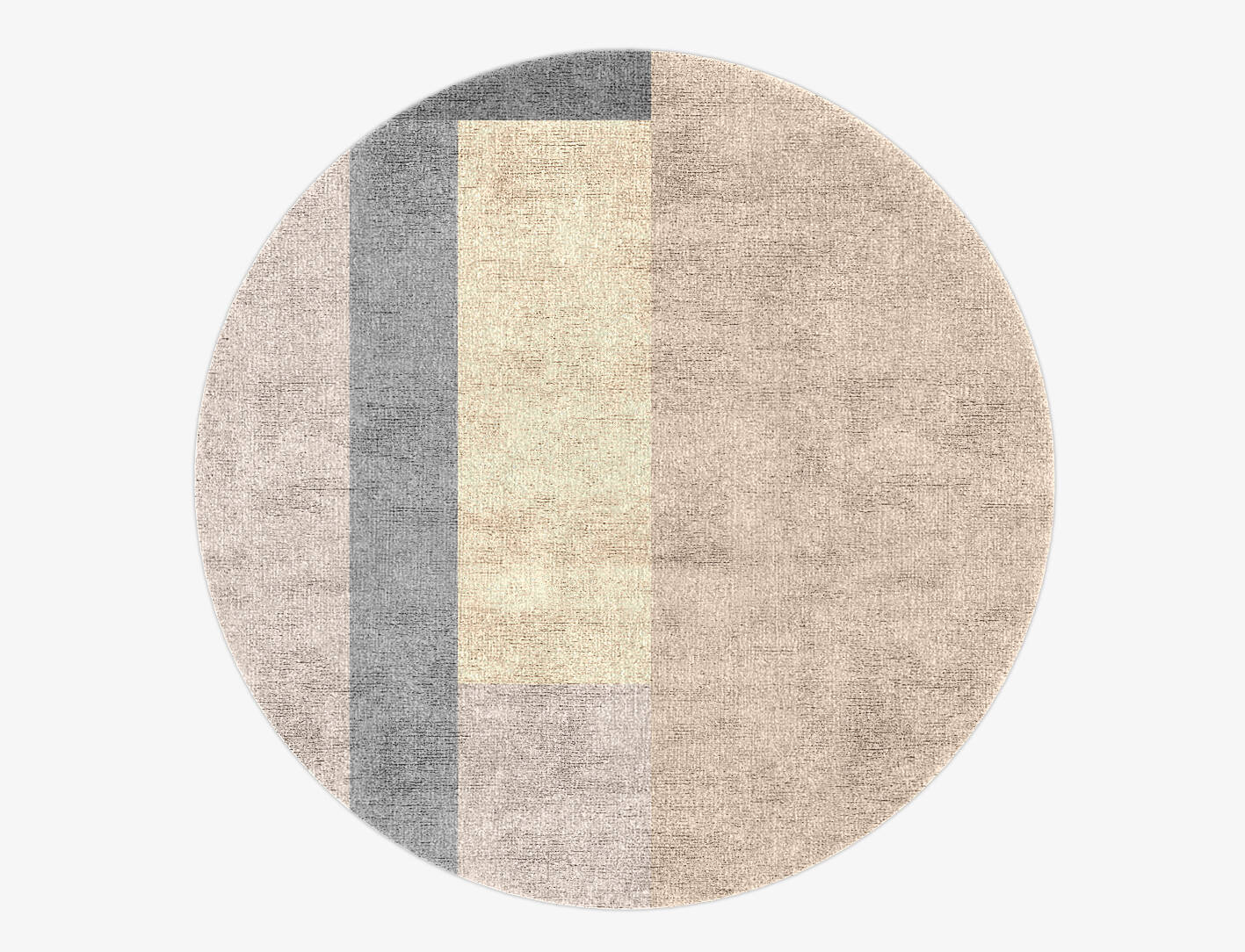 Kith  Round Hand Knotted Bamboo Silk Custom Rug by Rug Artisan