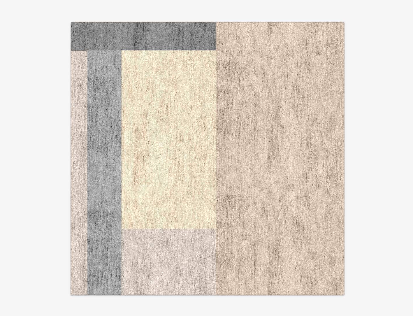 Kith  Square Hand Knotted Bamboo Silk Custom Rug by Rug Artisan