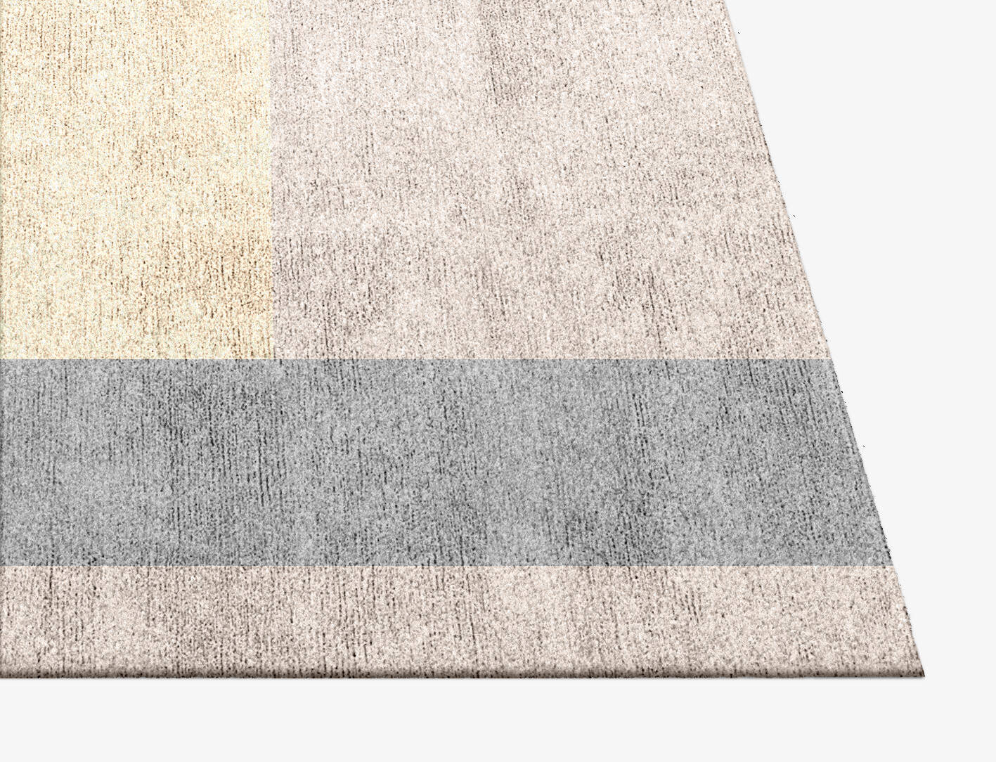Kith  Square Hand Knotted Bamboo Silk Custom Rug by Rug Artisan