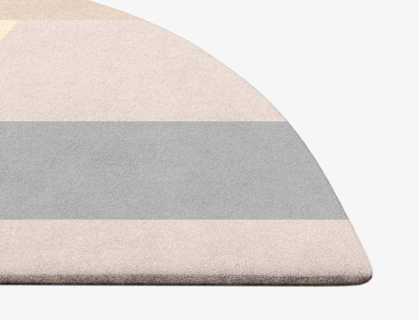Kith  Halfmoon Hand Tufted Pure Wool Custom Rug by Rug Artisan