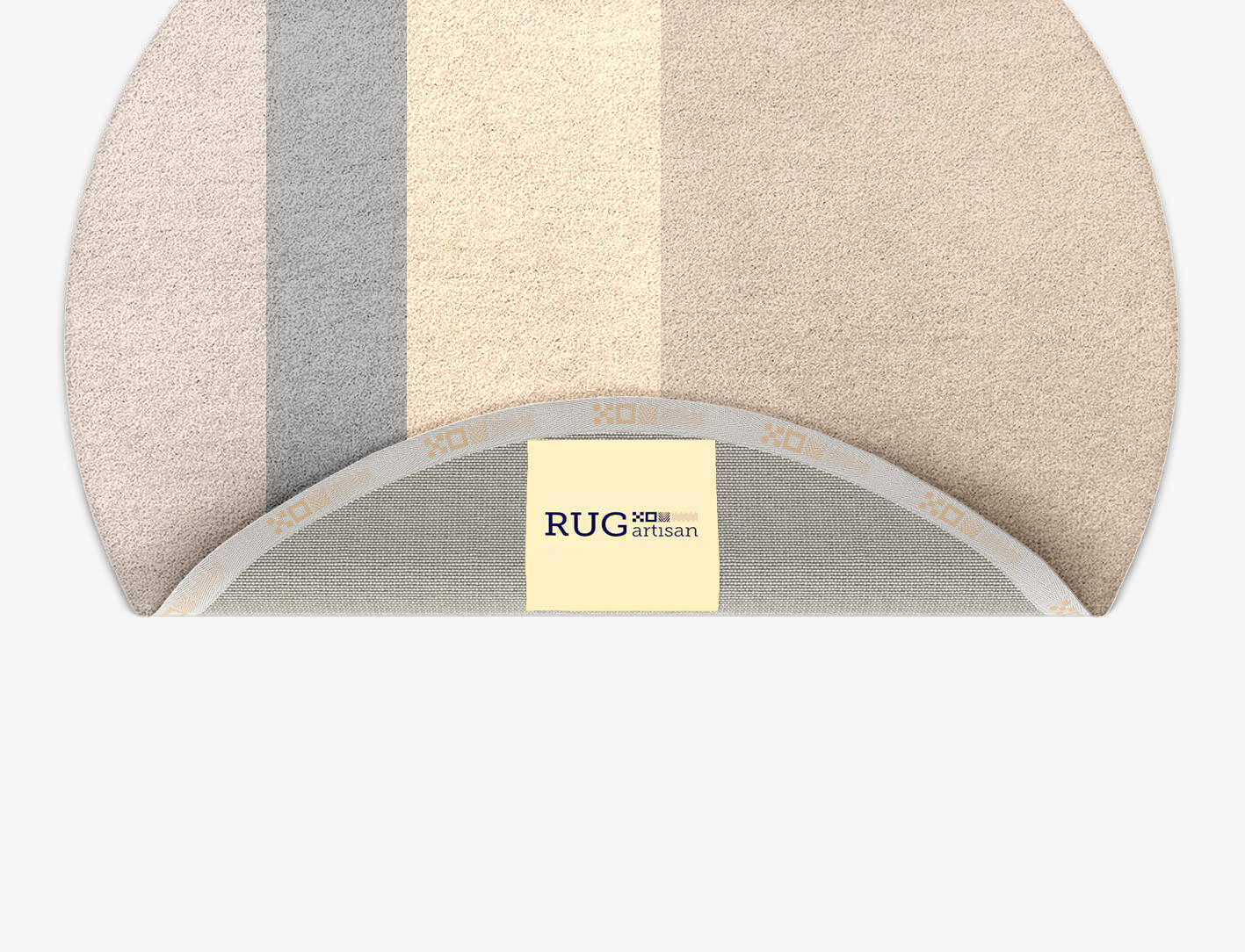 Kith  Round Hand Tufted Pure Wool Custom Rug by Rug Artisan