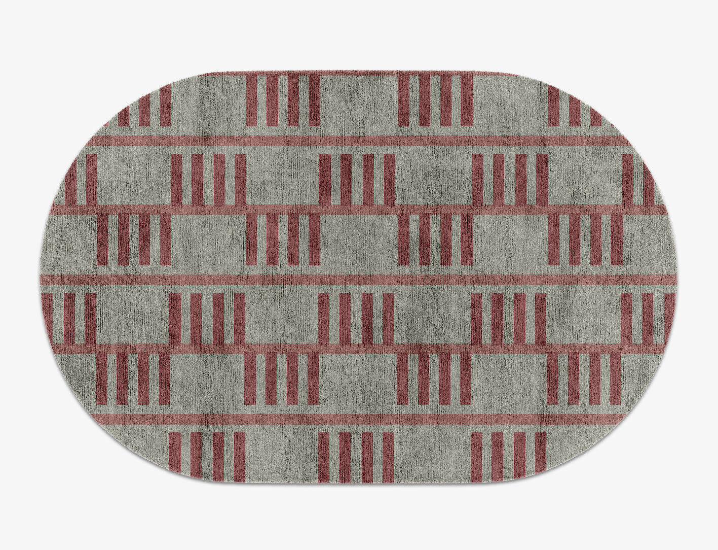 Klaue Geometric Capsule Hand Knotted Bamboo Silk Custom Rug by Rug Artisan
