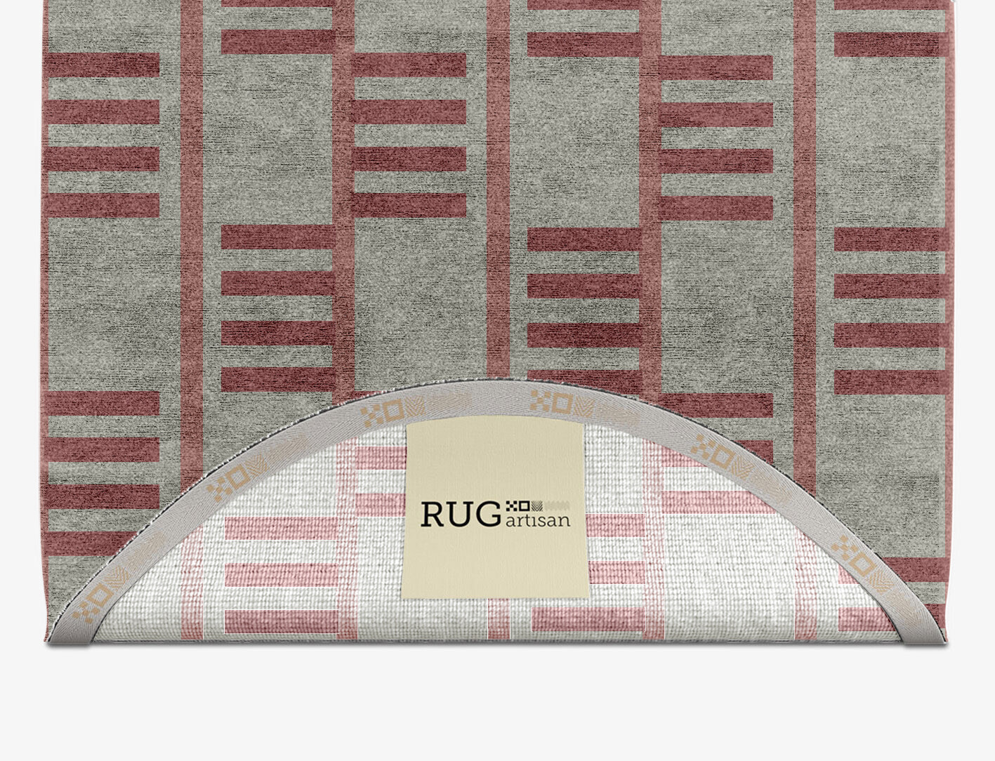 Klaue Geometric Capsule Hand Knotted Bamboo Silk Custom Rug by Rug Artisan